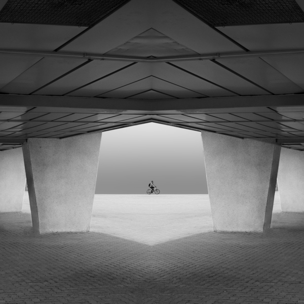 Photograph Ali Zolghadri Cycling In The Light on One Eyeland